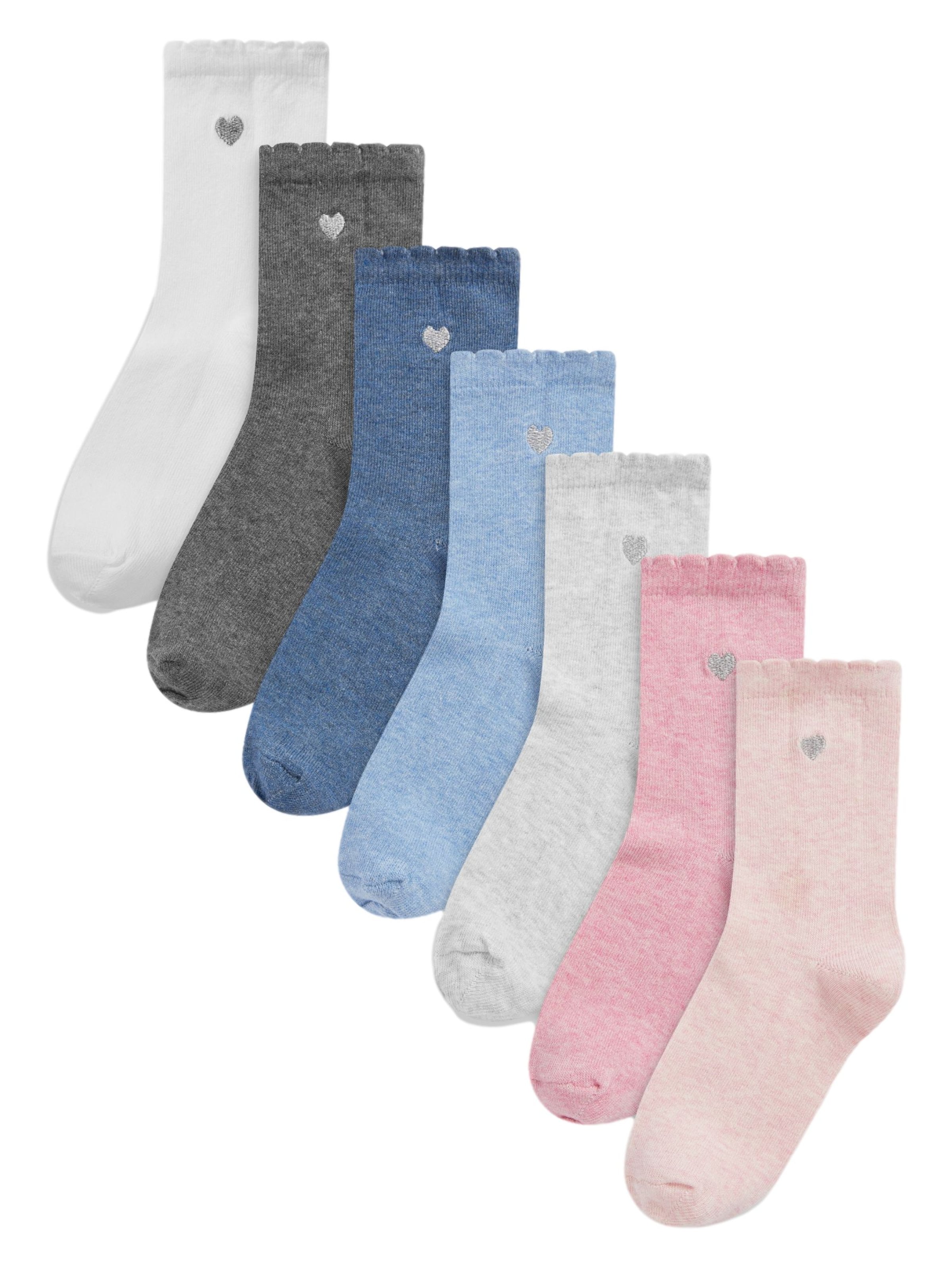 Chaussettes Next en bleu : devant