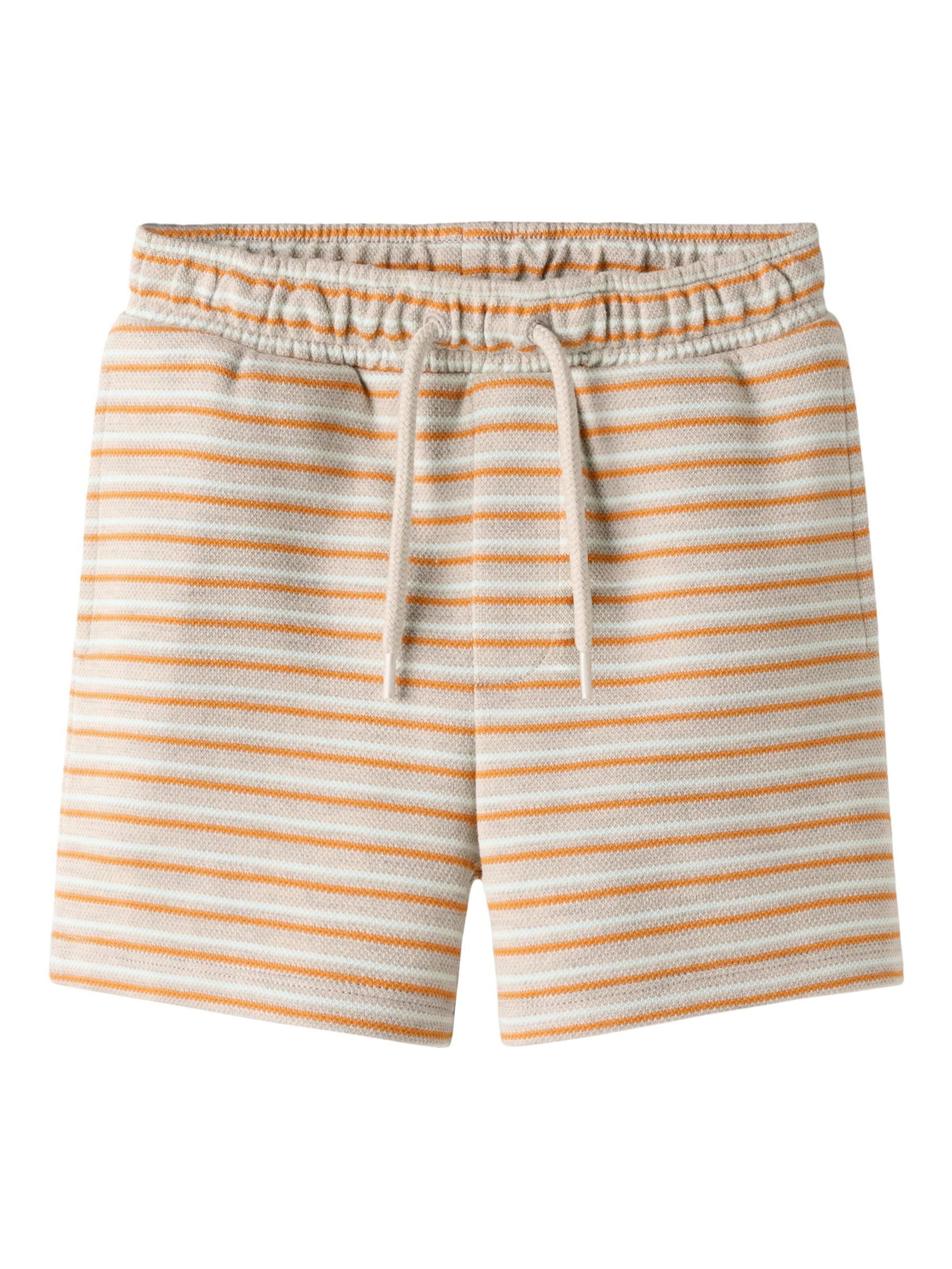 NAME IT Pants in Beige / Orange / White, Item view