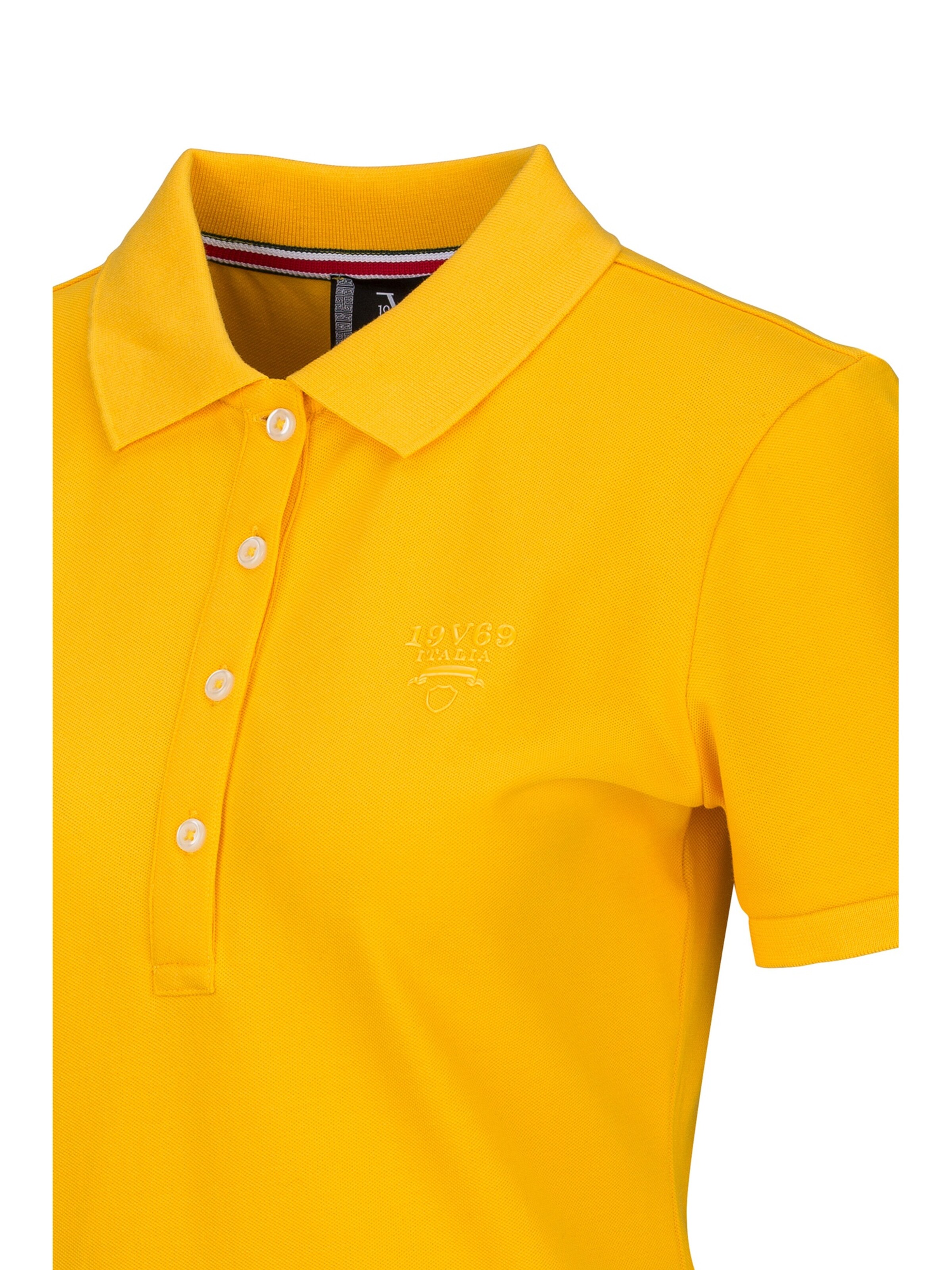 19V69 ITALIA Majica 'Bibi' | rumena barva