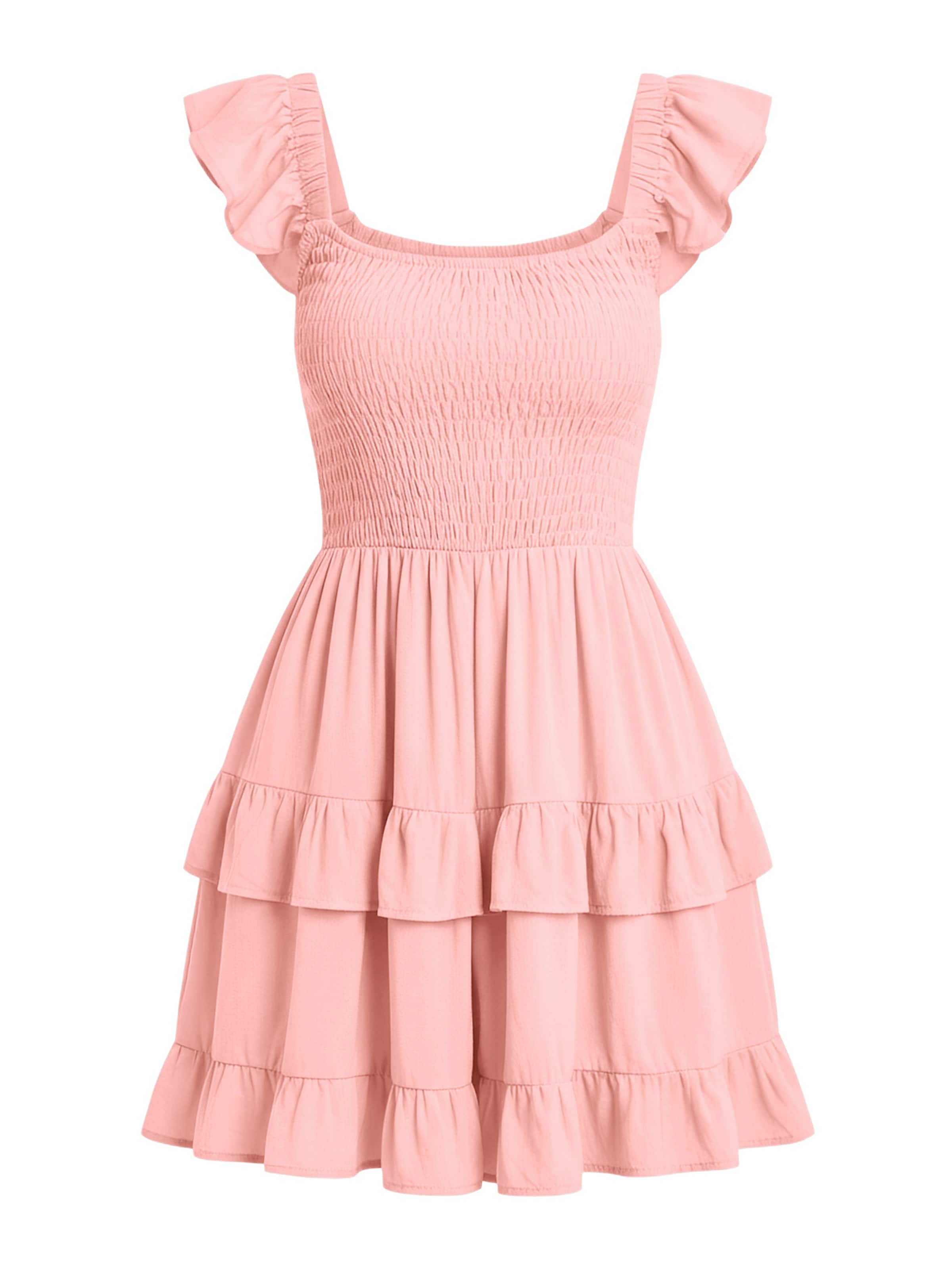 Imily Bela Šaty - Ružová: predná strana