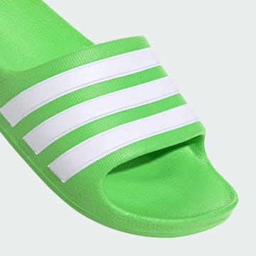 ADIDAS SPORTSWEAR Beach & Pool Shoes 'Adilette Aqua' in Green