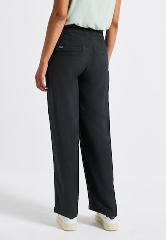 STREET ONE Loosefit Hose in Schwarz