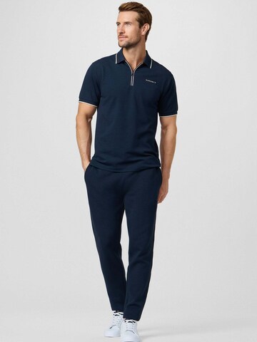 Hackett London Poloshirt in Blau