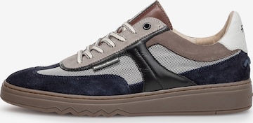 Sneaker bassa 'De Kupster 08' di Floris van Bommel in marrone: frontale