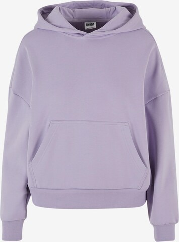 Urban Classics Sweatshirt in Purple: front