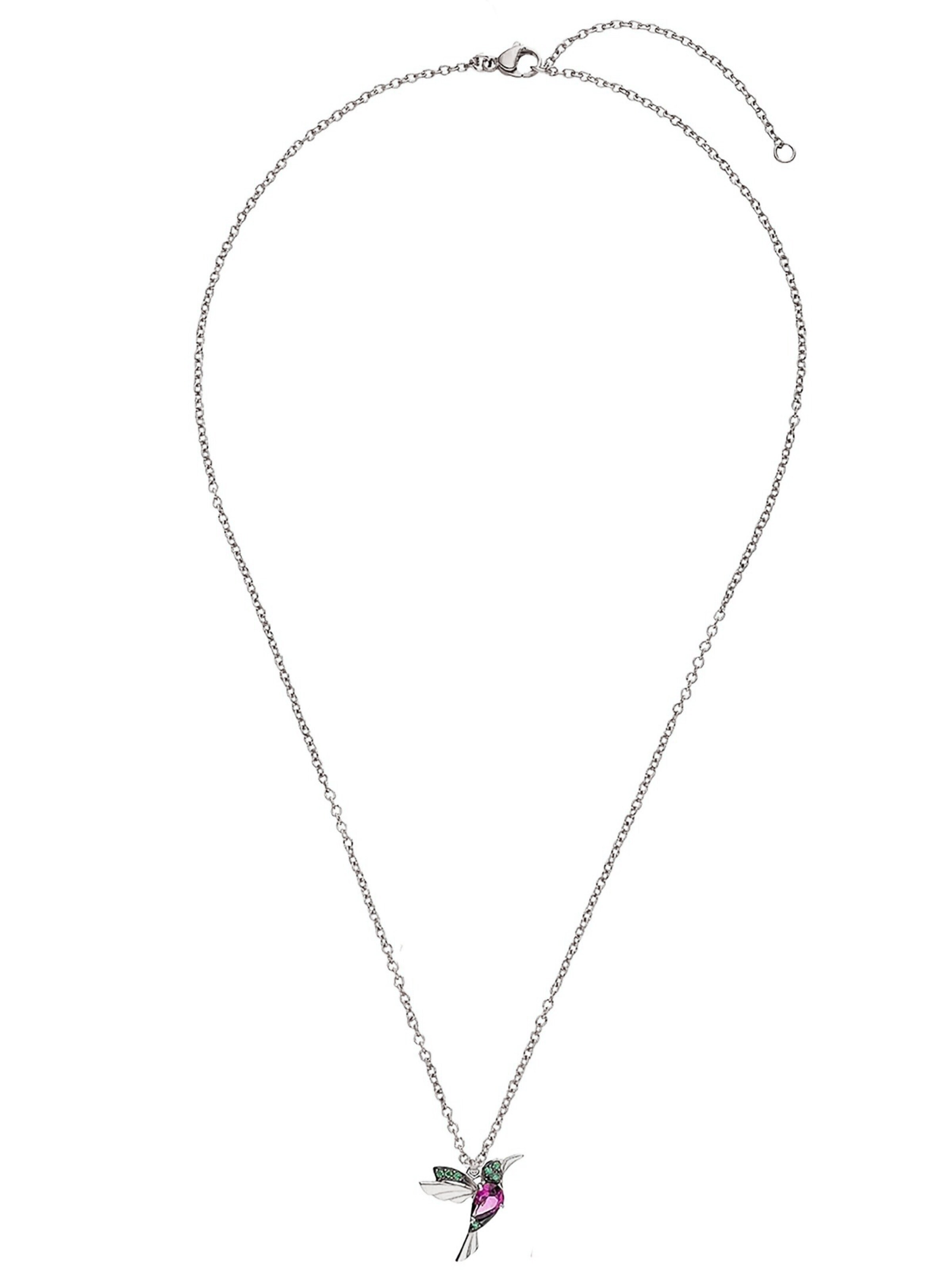 Einzelstück Necklace 'Kolibri' in Silver: front