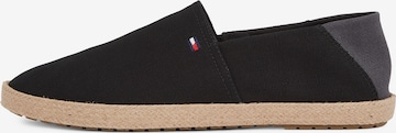 TOMMY HILFIGER Espadrilky – černá: přední strana