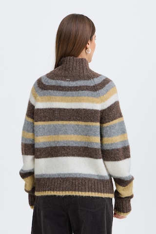 Pulz Cardigan 'GEORGIE ' i brun