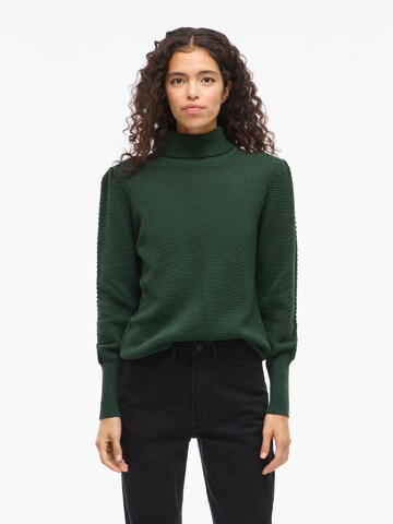 VILA Sweater 'DALO' in Green: front