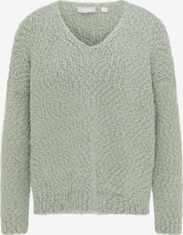 Usha Sweater in Green: front