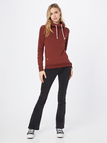 Ragwear Sweatshirt 'FLORA' in Rood