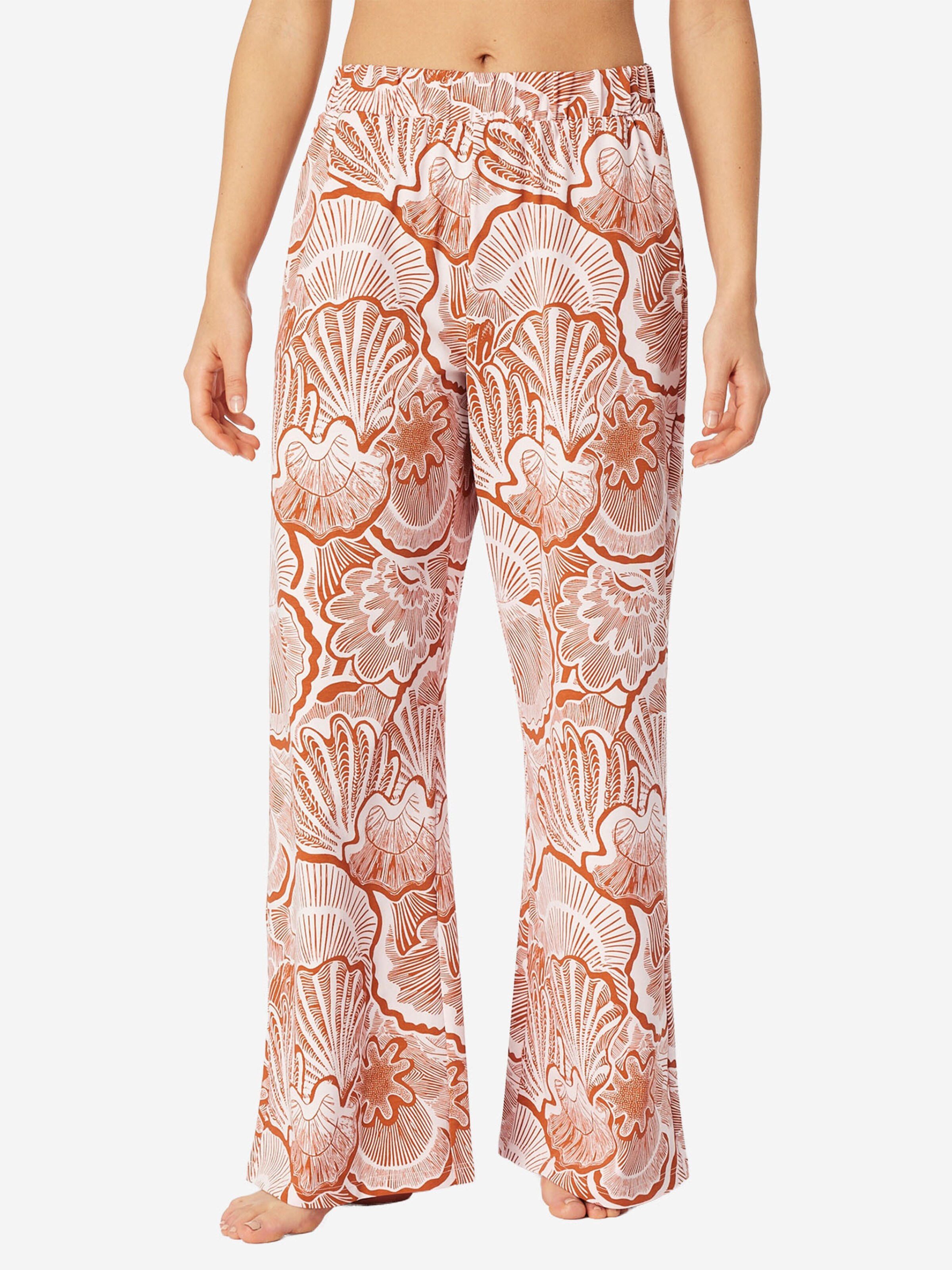 Pantalon de pyjama ' Mix Relax ' SCHIESSER en orange : devant