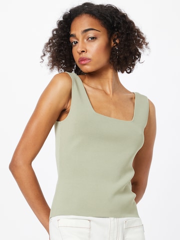 s.Oliver BLACK LABEL Knitted top in Green: front