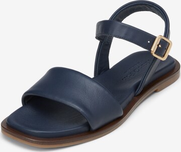 Marc O'Polo Sandaal in Blauw: voorkant