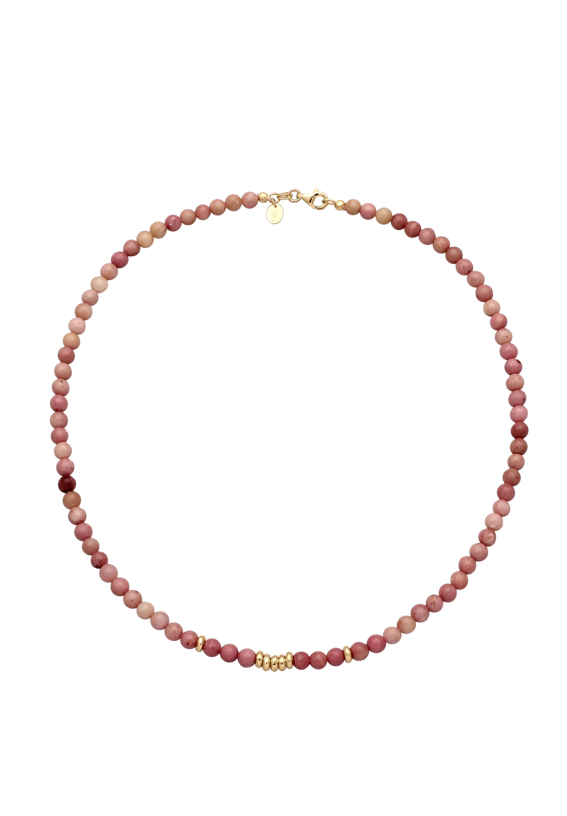 ELLI PREMIUM Necklace in 40 in Gold / Pink, Item view