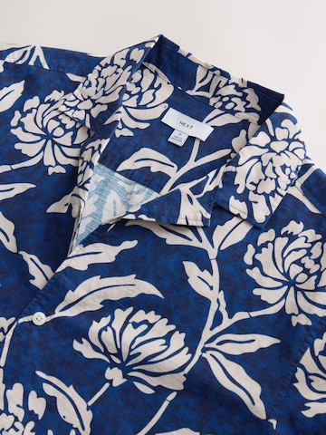 Next Comfort fit Button Up Shirt in Blue