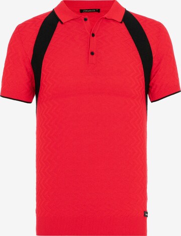 CIPO & BAXX Shirt in Rood: voorkant