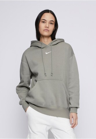 Nike Sportswear Sweatshirt 'Phoenix Flesece' in Green: front