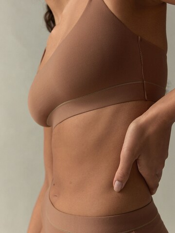 self. Bustier BH in Braun