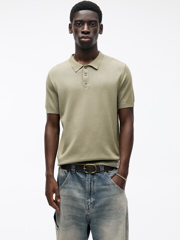 Pull-over Pull&Bear en vert : devant