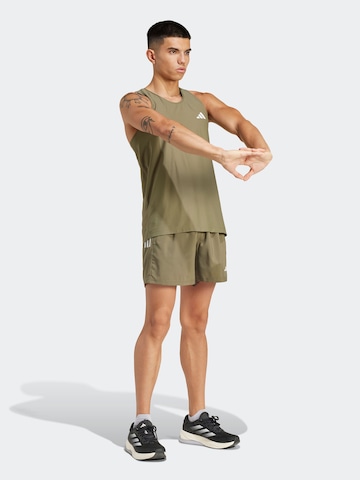 Regular Pantalon de sport 'Own The Run' ADIDAS PERFORMANCE en vert