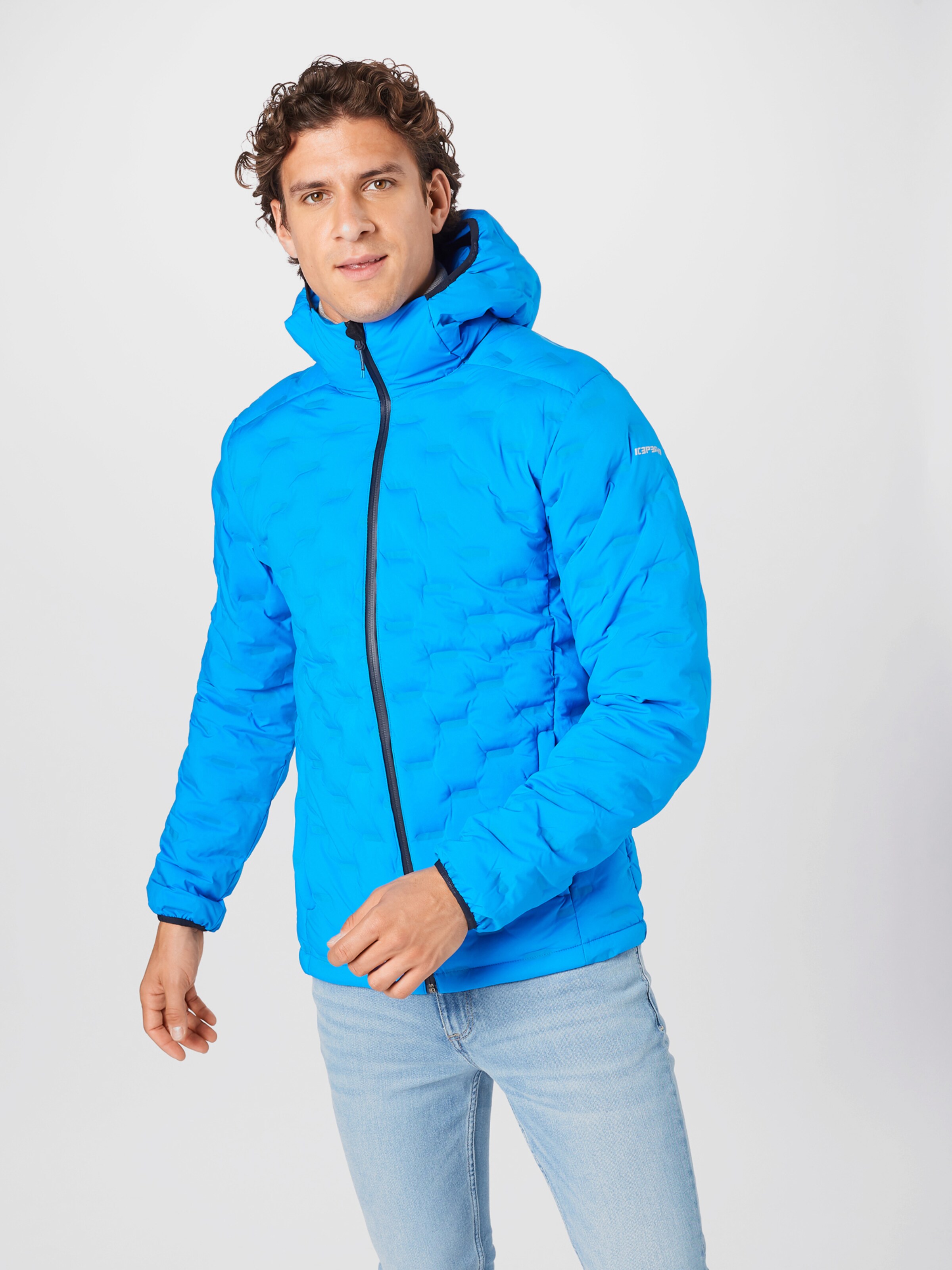 Männer Sportarten ICEPEAK Steppjacke 'Damascus' in Blau - NX63172 Männer Sportarten ICEPEAK Steppjacke 'Damascus' in Blau - NX63172