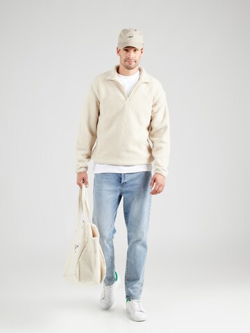 SELECTED HOMME Sweater 'SLHStorm' in Beige