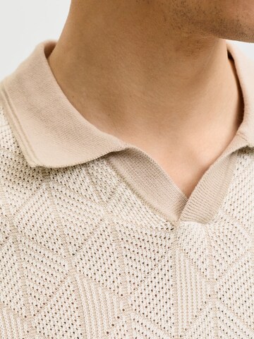 Jack & Jones Premium Sweater 'JPRBLublake' in Beige
