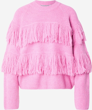 Pull-over 'Johns' Essentiel Antwerp en rose : devant