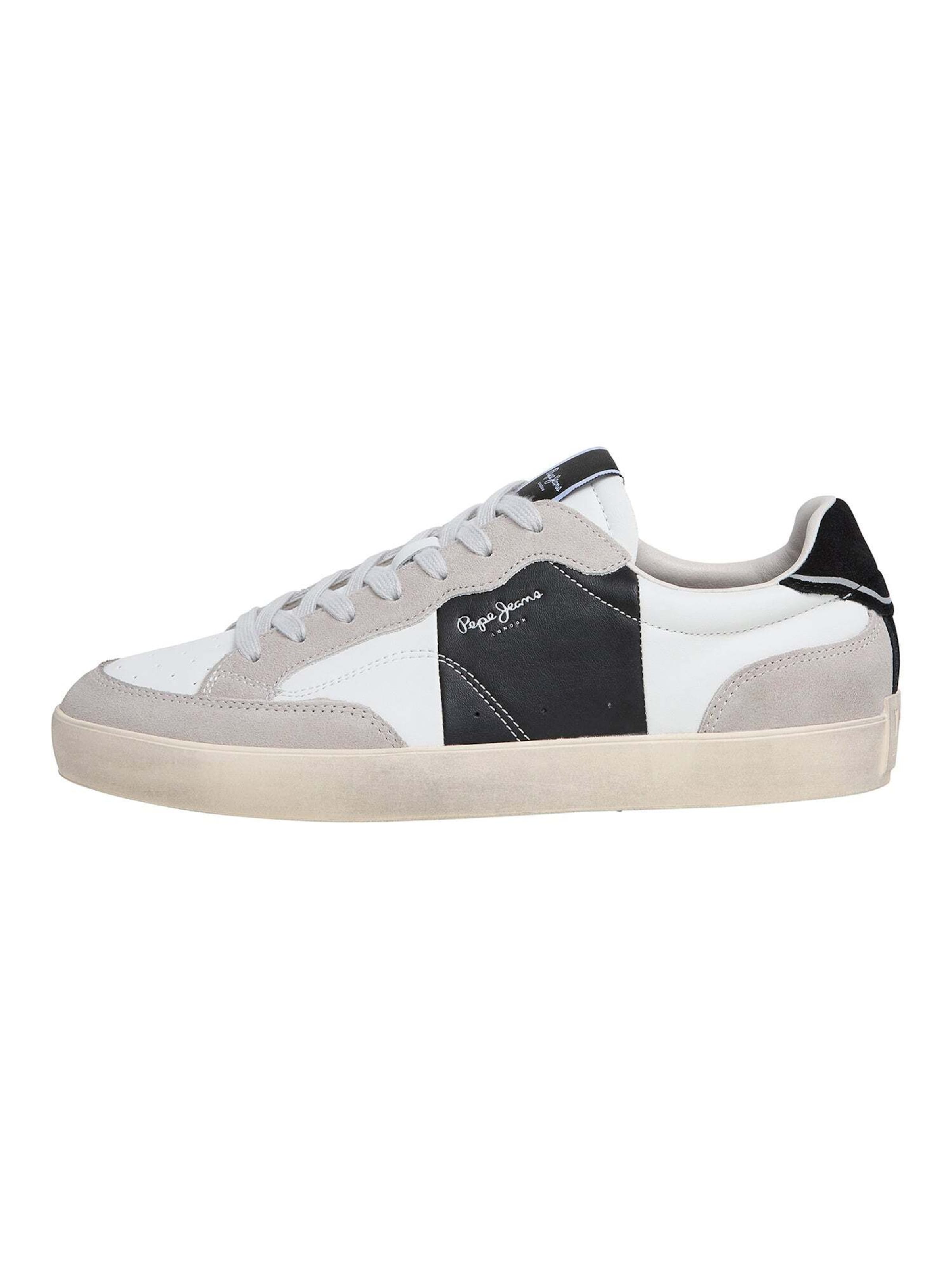 Pepe Jeans Sneaker 'Lane Iron' in Weiß: Vorderseite