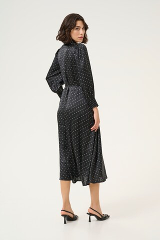 Kaffe Shirt dress in Black