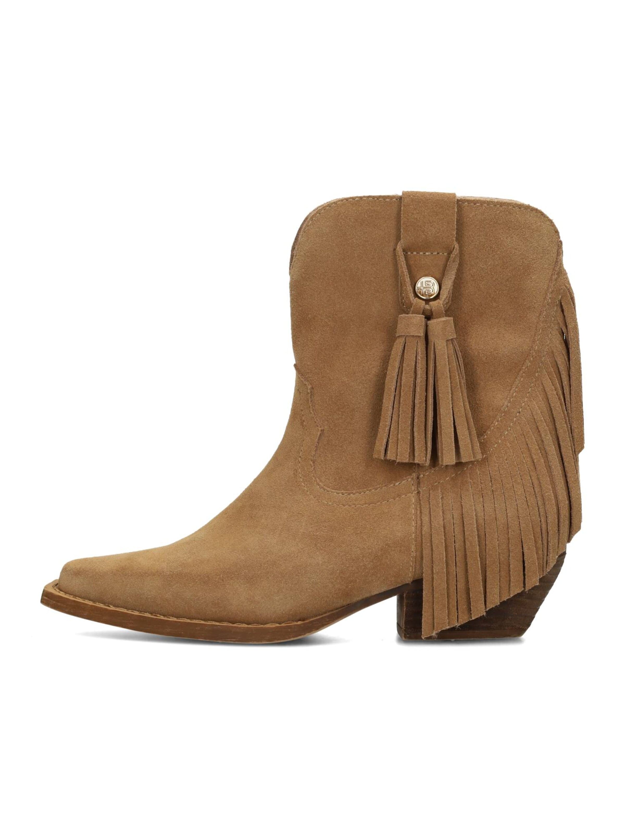 Haboob Cowboylaarzen 'BETH' in Bruin: voorkant
