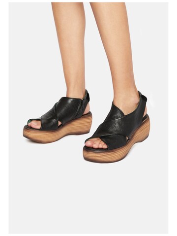 FELMINI Sandals in Black: front