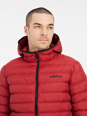 PROTEST Winter Jacket 'PRTBASSO' in Red