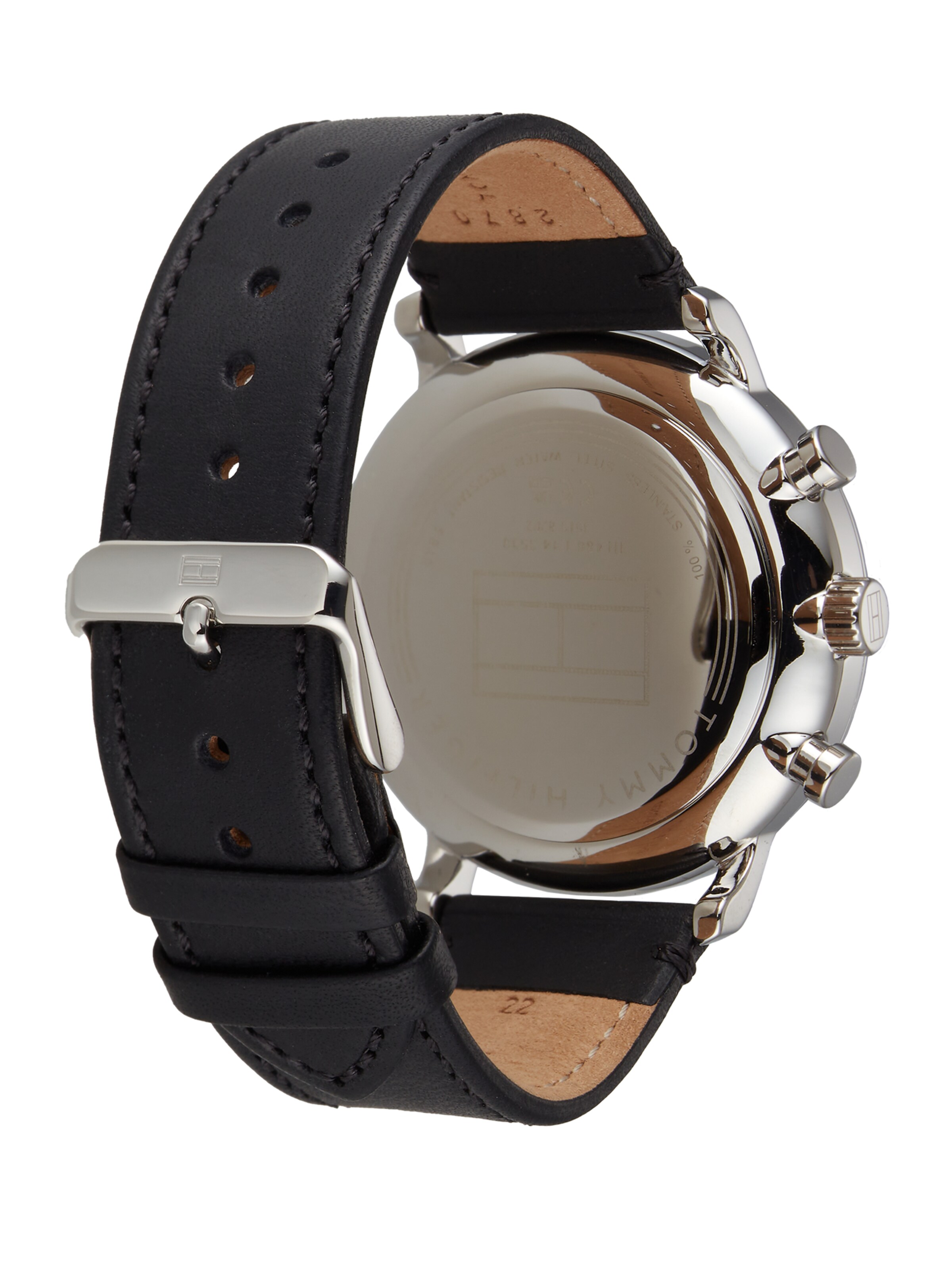 TOMMY HILFIGER Analog Watch in Black