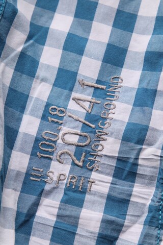 ESPRIT Button Up Shirt in L in Blue