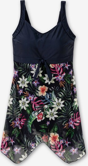 SHEEGO Μαγιό-φόρεμα σε ναυτικό μπλε / μέντα / σκούρο λιλά / σκούρο ροζ, Άποψη προϊόντος