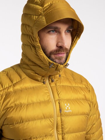Haglöfs Outdoor jacket 'Roc Down' in Yellow