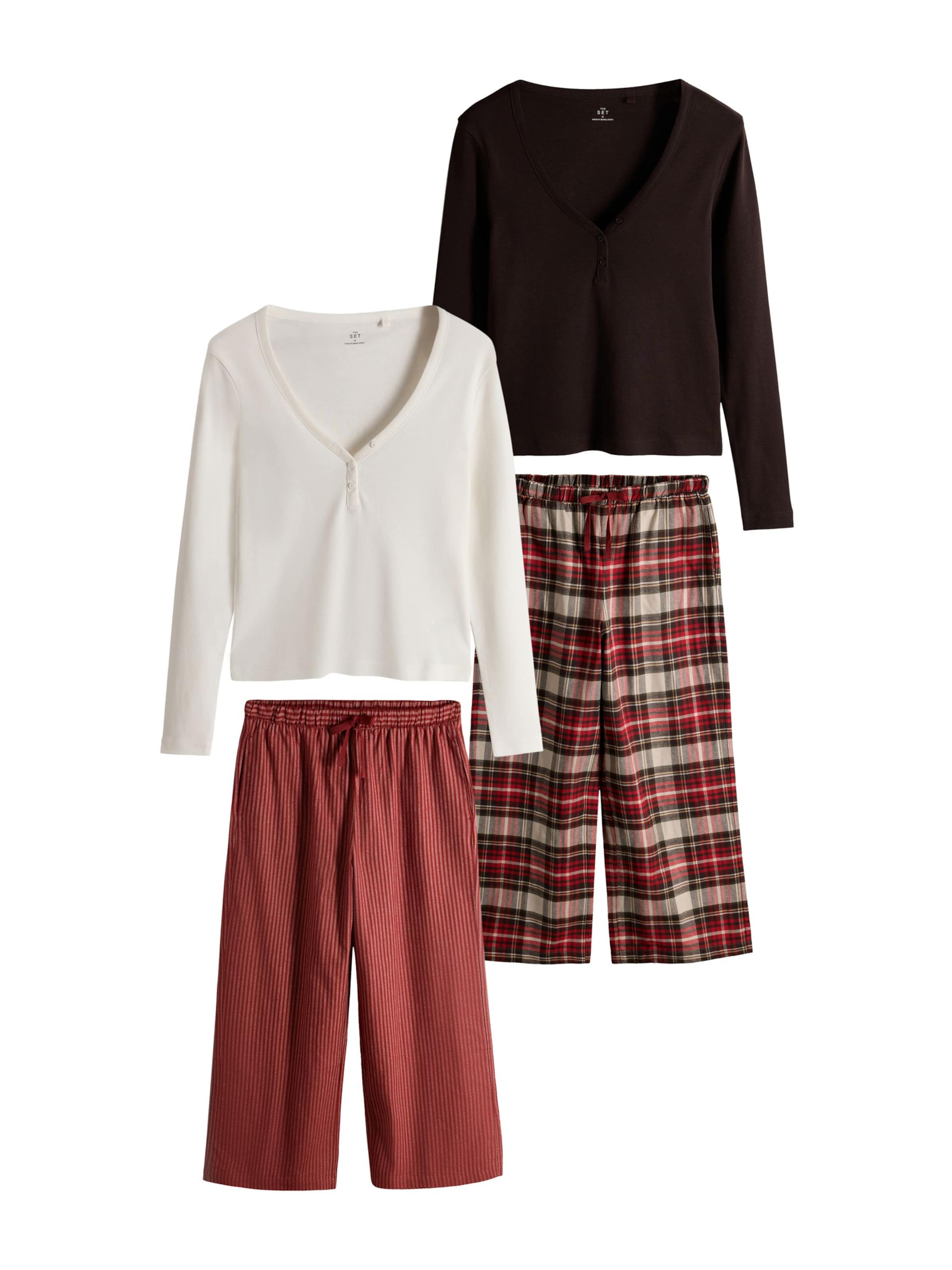 The Set Pyjamas i blandingsfarvet: forside