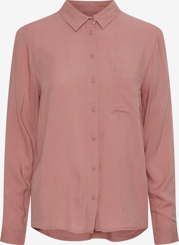 ICHI Blouse 'MAIN' in Roze: voorkant