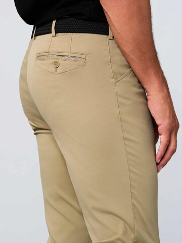 MEYER Regular Chinohose 'Chicago' in Beige