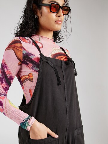 Loosefit Salopette Monki en noir