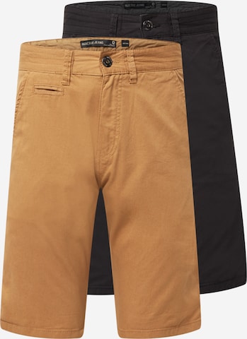 INDICODE JEANS Chino Pants in Green: front