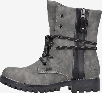 Bottines à lacets Rieker en gris