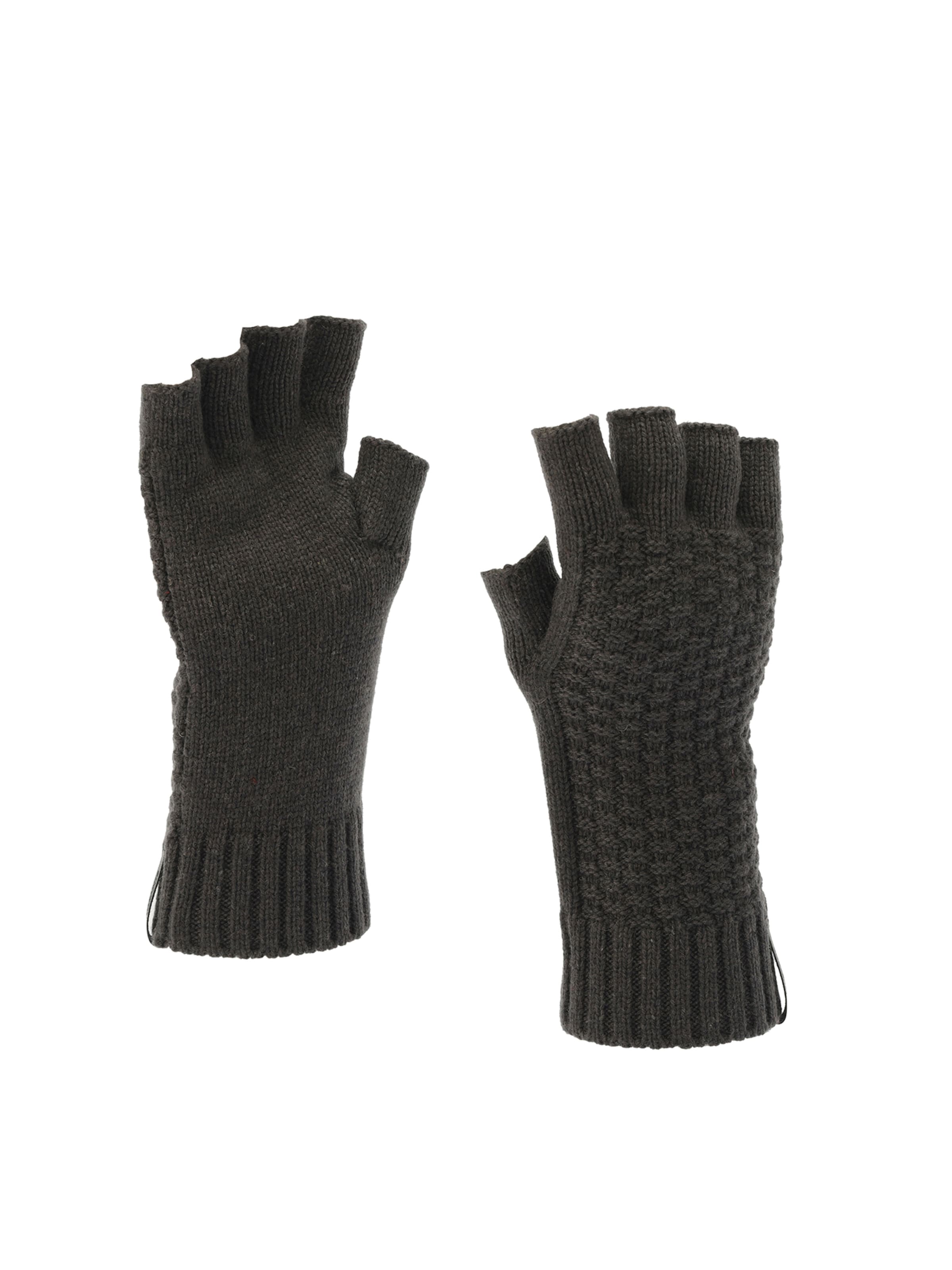 AllSaints Kurzfingerhandschuhe in Grau