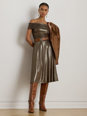 Robe de cocktail 'HELDAI' Lauren Ralph Lauren en gris : devant