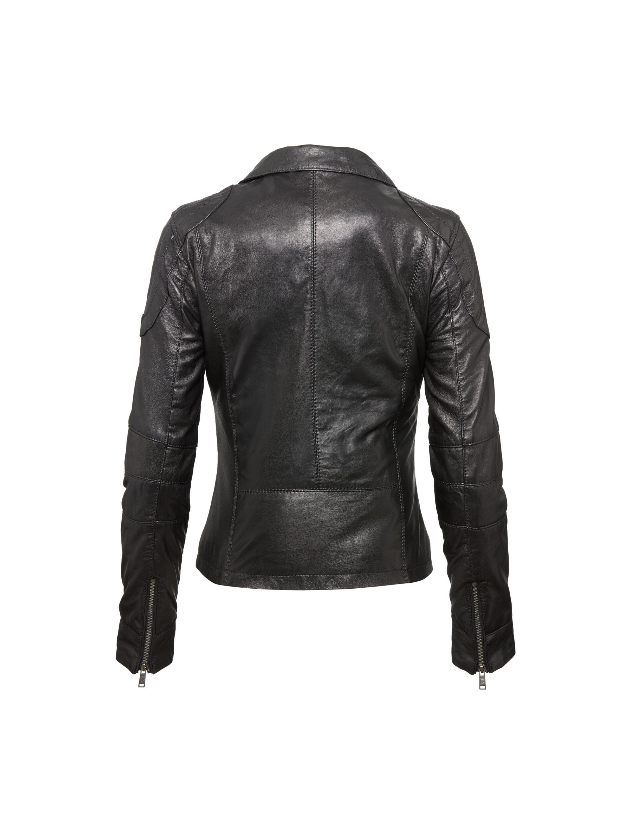 H.I.S Lederjacke in Schwarz