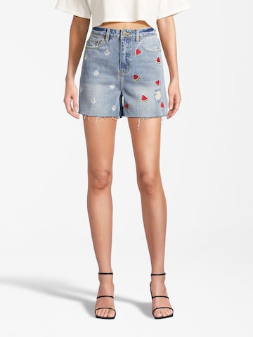 AÉROPOSTALE Regular Damen - Jeans 'DENIM SHORTY'ho in Blau: predná strana