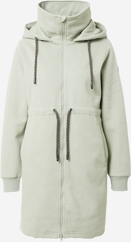 Lake View Sweat jacket 'Mareen' in Green: front