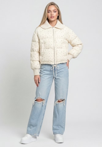 MYMO Winterjacke in Beige